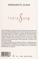 DURAS, MARGUERITE. India Song : Texte Théâtre Film