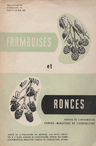 COLLECTIF. Framboises et ronces - Publication 836, Circulaire 183