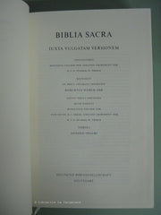 COLLECTIF. Vulgata. Biblia Sacra - Iuxta Vulgatam Versionem (Complet en 2 tomes)