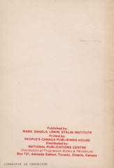 HOXHA, ENVER. We Must Firmly Oppose the Reactionary Tactics of the Capitalist and Revisionist Bourgeoisie With Our Revolutionary Tactics