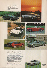 GUIDE DE L'AUTO (LE). Le Guide de l'auto 1982