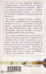 Bertrand Yves. Expériences De Mort Imminente (Les) - Tome Ii: Mourir La Voie Du Détachement Livre