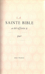 COLLECTIF. La Sainte Bible