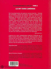 Bouchard-Levesque. De Remarquables Oubliés - Tome 02: Ils Ont Couru Lamérique Livre