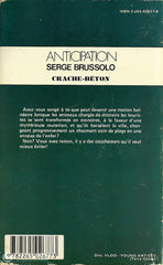 Brussolo Serge. Crache-Béton Livre