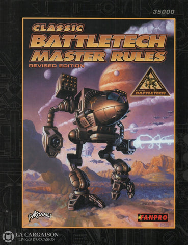 Classic Battletech (Master Rules). Classic Battletech - Revised Edition Livre