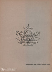 Collectif. Revue Dhistoire De Lamérique Française - Vol. I No 4 (Mars 1948) Livre