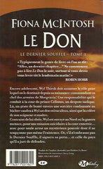 MCINTOSH, FIONA. Dernier souffle (Le) - Tome 01 : Le Don