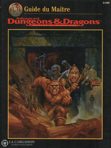 Dungeons & Dragons (Advanced Dungeons Dragons:  Worlds Of Adventure). Guide Du Maître Livre
