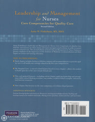 Finkelman Anita. Leadership And Management For Nurses:  Core Competencies Quality Care Livre