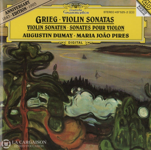 Grieg-Dumay-Pires. Violin Sonatas - Sonaten Sonates Pour Violon Cd