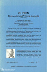 Guerin Gaston. Guérin. Chancelier De Philippe-Auguste. Livre