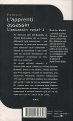 Hobb Robin. Assassin Royal (L) - Tome 01:  Lapprenti Assassin Livre