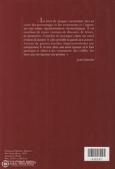 Lacoursiere Jacques. Histoire Populaire Du Québec - Tome 04: De 1896 À 1960 Livre