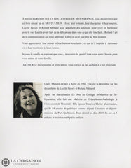 Menard-Martel Claire. Savourer Les Recettes Et Lettres De Maman Livre