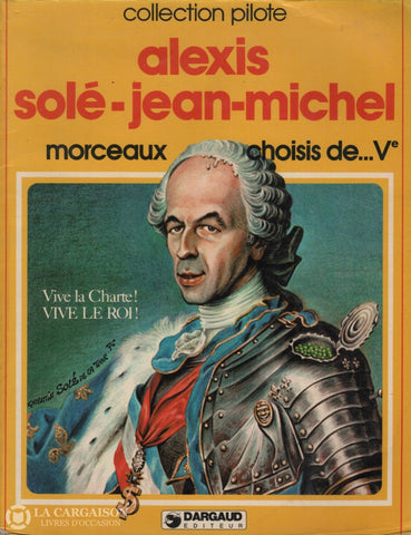 Morceaux Choisis De...ve / Alexis-Sole-Jean-Michel Livre