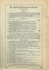 COLLECTIF. Revue d'histoire de l'Amérique française. Numéro hors série. Index des volumes XI-XX (juin 1957-mars 1967).