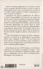 Sartre Jean-Paul. Sartre Le Dernier Philosophe Livre
