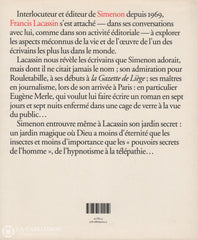 Simenon Georges. Conversations Avec Simenon Livre