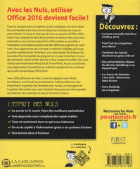 Wang Wallace. Office 2016 Pour Les Nuls:  Word Excel Powerpoint Access & Outlook Livre