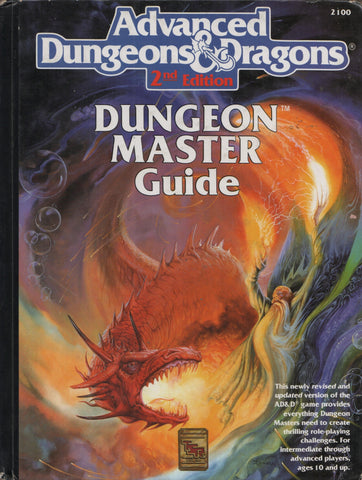 DUNGEONS & DRAGONS (Advanced Dungeons & Dragons, 2nd Edition). Dungeon Master Guide