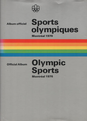 GROOTE, ROGER DE. Sports olympiques : Montréal 1976 - Album officiel / Olympic Sports : Montréal 1976 - Official Album