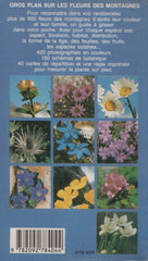 LIPPERT, W. Gros plan sur les fleurs des montagnes - 420 photographies en couleurs, 160 dessins en botanique, 40 cartes de répartition