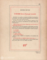 Butor Michel. 6 810 000 Litres Deau Par Seconde:  Étude Stéréophonique Livre