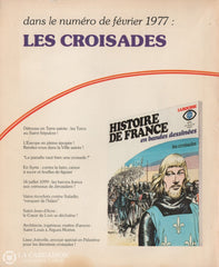 Histoire De France En Bandes Dessinées. Numéro 04 Janvier 1977:  Hugues Capet Guillaume Le