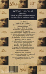 Rimbaud Arthur. Bateau Ivre Et Autres Poèmes (Le) Livre