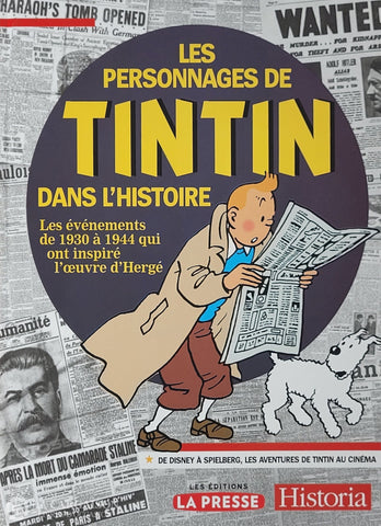 Tintin. Personnages De Tintin Dans L’histoire (Les) - Vol. 01: Les Événements 1930 À 1944 Qui