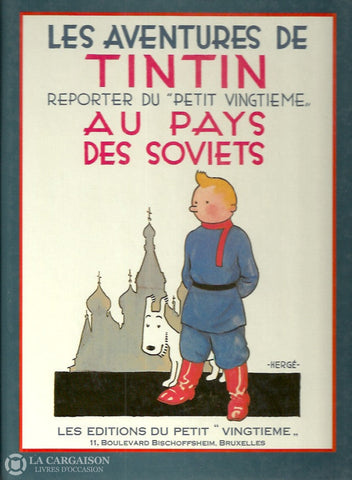 Tintin. Tome 01: Tintin Au Pays Des Soviets D’occasion - Bon Livre