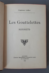 LE MAY, PAMPHILE. Gouttelettes (Les) - Sonnets