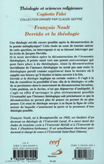 NAULT, FRANÇOIS. Derrida et la théologie : Dire Dieu après la déconstruction