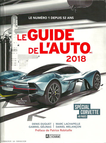 GUIDE DE L'AUTO (LE). Le Guide de l'auto 2018