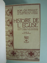 POULET, CHARLES. Histoire de l'Église (Complet en 2 tomes)