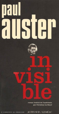 AUSTER, PAUL. Invisible