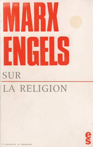 MARX-ENGELS. Sur la religion