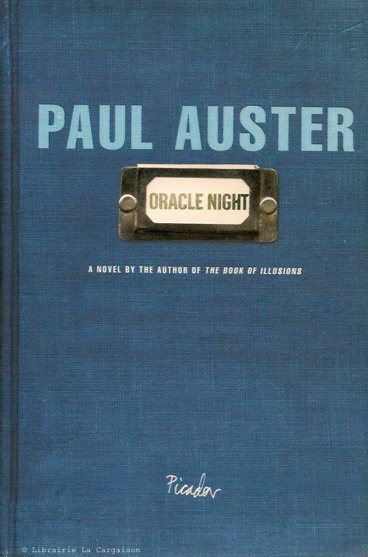 AUSTER, PAUL. Oracle night
