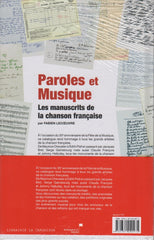 LECOEUVRE, FABIEN. Paroles et Musique : Les manuscrits de la chanson française