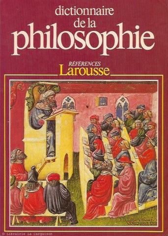 JULIA, DIDIER. Dictionnaire de la philosophie