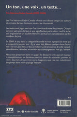 COLLECTIF. Un ton, une voix, un texte... - Prix littéraires Radio-Canada (2001-2006)
