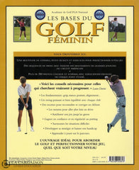 Adams-Tomasi-Maloney. Bases Du Golf Féminin (Les):  Le Livre Idéal Pour Les Joueuses De Tous Niveaux