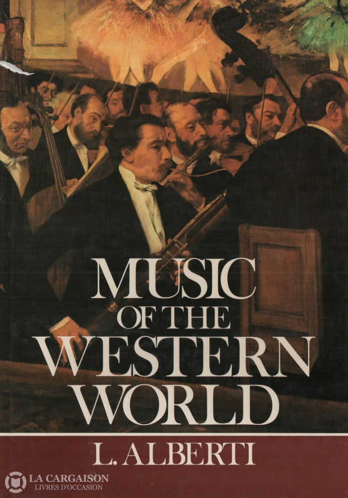 Alberti Luciano. Music Of The Western World Livre