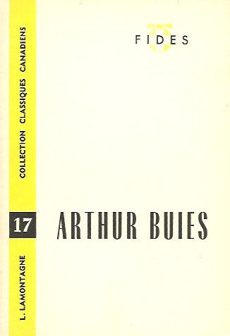 BUIES, ARTHUR. Arthur Buies (1840-1901)