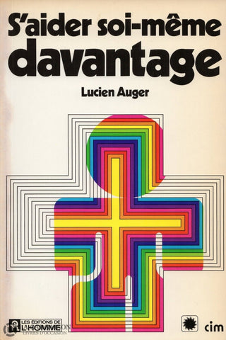 Auger Lucien. Aider Soi-Même Davantage (S) Livre