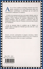Behaeghel Julien. Maître Franc-Maçon Et La Mort Symbolique (Le) Livre