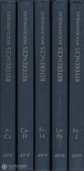 Belisle Louis-Alexandre. Références Biographiques:  Canada-Québec (Complet En 5 Volumes) Livre