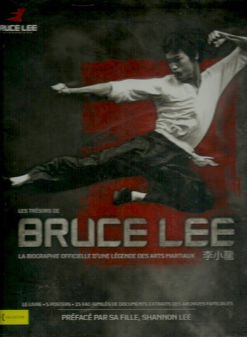 LEE, BRUCE. Les Trésors de Bruce Lee. La biographie officielle d'une légende des arts martiaux (Coffret).