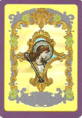 VIRTUE, DOREEN. Cartes divinatoires des saints et des anges. Un jeu de 44 cartes et un guide d'accompagnement (Coffret).